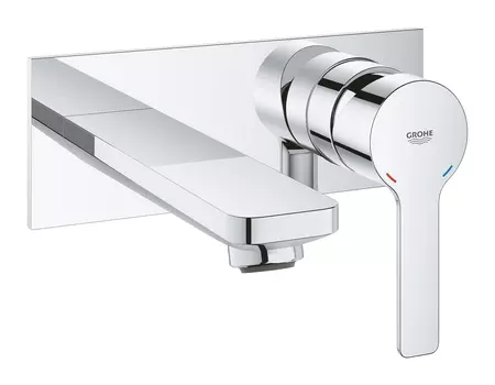Внешняя часть смесителя для раковины GROHE Lineare New на 2 отверстия, хром (19409001)
