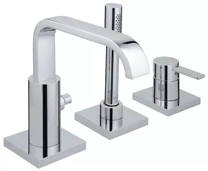 Внешняя часть смесителя для ванны GROHE Allure на 3 отверстия, хром (19316000)