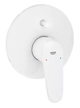Внешняя часть смесителя для ванны GROHE Eurodisc Cosmopolitan, белая луна (19548LS2)