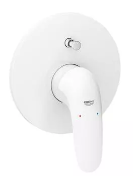 Внешняя часть смесителя для ванны GROHE Eurostyle, белая луна (29099LS3)