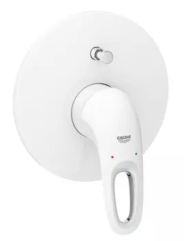 Внешняя часть смесителя для ванны GROHE Eurostyle new, белая луна (19506LS3)