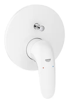 Внешняя часть смесителя для ванны GROHE Eurostyle 2015 Solid, белая луна (24047LS3)