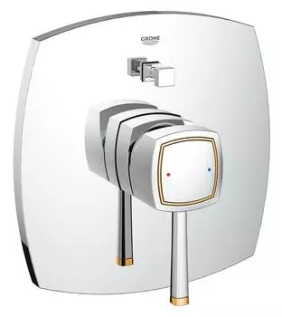 Внешняя часть смесителя для ванны GROHE Grandera, хром/золото, хром (19920IG0)