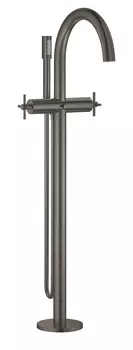 Внешняя часть свободностоящего смесителя для ванны GROHE Atrio New, темный графит (25044AL3)