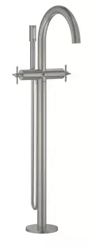 Внешняя часть свободностоящего смесителя для ванны GROHE Atrio New, суперсталь (25044DC3)