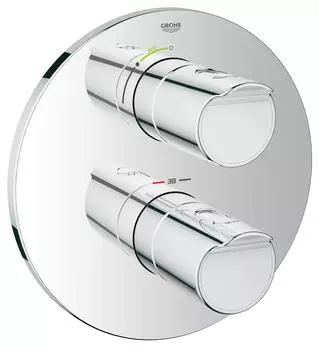Внешняя часть термостатического смесителя для душа GROHE Grohtherm 2000, хром (19354001)