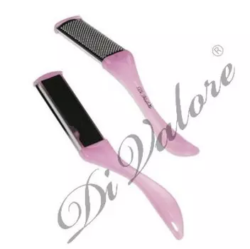 109-014 терка комбинированная д/педикюра цветная