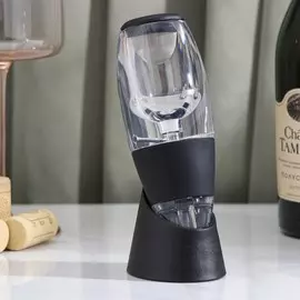 Аэратор для вина magic, цвет чёрный