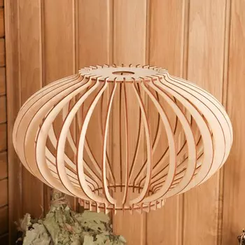 Абажур деревянный