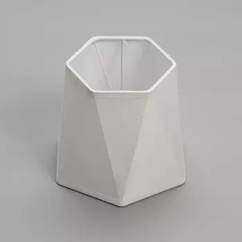 Абажур е27 белый 13х14х16 см