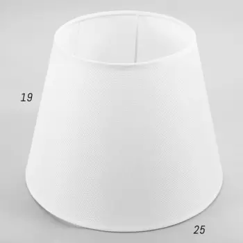 Абажур e27 белый 25х25х19 см