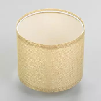 Абажур е27 бежевый 20х20х17 см