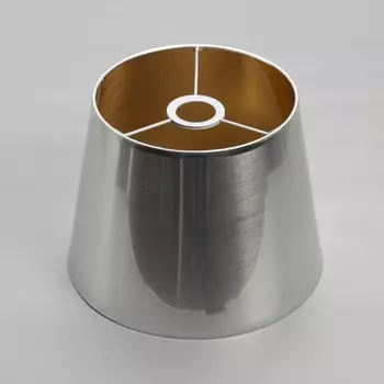 Абажур bayerlux, е27, серебро, 282821 см