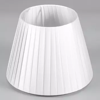 Абажур e27 серо-белый 25х25х19 см