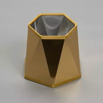 Абажур е27 золото 13х14х16 см