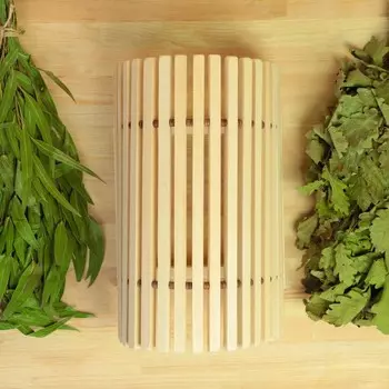 Абажур настенный фигурный, большой, липа, 31,5 х 20,5 х 16,7 см