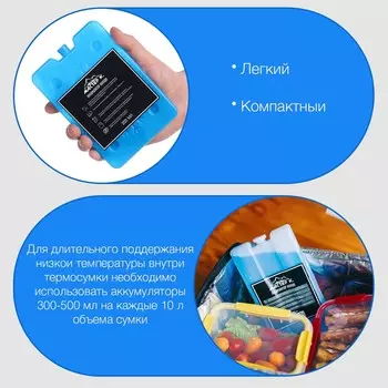 Аккумулятор холода гелевый