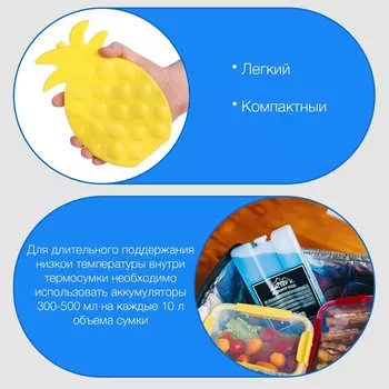 Аккумулятор холода гелевый