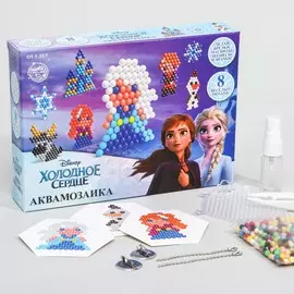 Аквамозаика frozen, холодное сердце, 8 фигурок