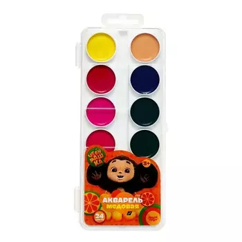 Акварель 24 цвета мульти-пульти
