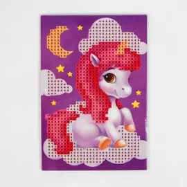 Алмазная мозаика с частичным заполнением для детей