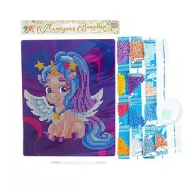 Алмазная мозаика с частичным заполнением для детей