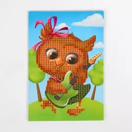 Алмазная мозаика с частичным заполнением для детей