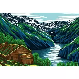 Алмазная мозаика на подрамнике с полным заполнением