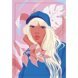 Алмазная мозаика с полным заполнением на подрамнике