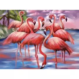 Алмазная мозаика на подрамнике с полным заполнением