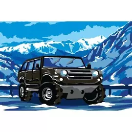 Алмазная мозаика на подрамнике с полным заполнением