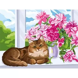 Алмазная мозаика на подрамнике с полным заполнением