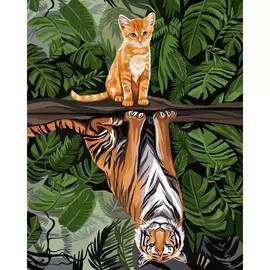 Алмазная мозаика на подрамнике с полным заполнением