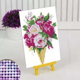 Алмазная мозаика на подставке