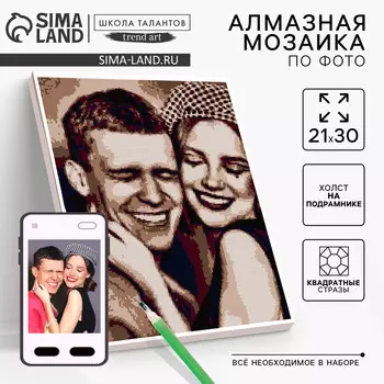 Алмазная мозаика по фото с полным заполнением