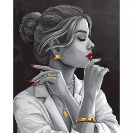 Алмазная мозаика с частичным заполнением