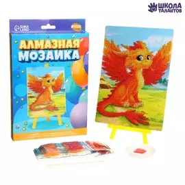 Алмазная мозаика с частичным заполнением