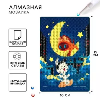 Алмазная мозаика с частичным заполнением для детей