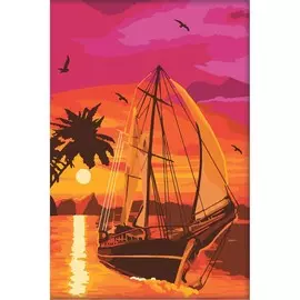 Алмазная мозаика с полным заполнением на холсте