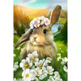 Алмазная мозаика с полным заполнением на холсте