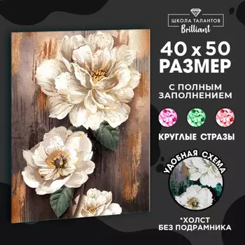 Алмазная мозаика с полным заполнением на холсте