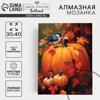 Алмазная мозаика с полным заполнением на холсте