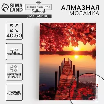 Алмазная мозаика с полным заполнением на холсте