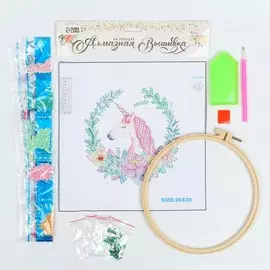 Алмазная вышивка на пяльцах