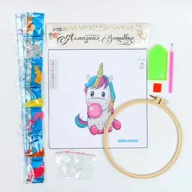 Алмазная вышивка на пяльцах