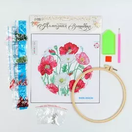 Алмазная вышивка на пяльцах