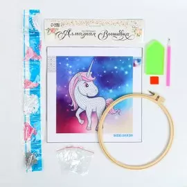 Алмазная вышивка на пяльцах