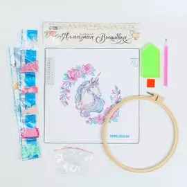 Алмазная вышивка на пяльцах