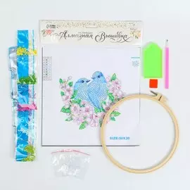 Алмазная вышивка на пяльцах