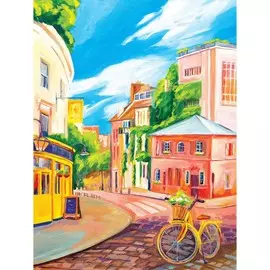 Алмазная мозаика на подрамнике 30x40 с полным заполнением